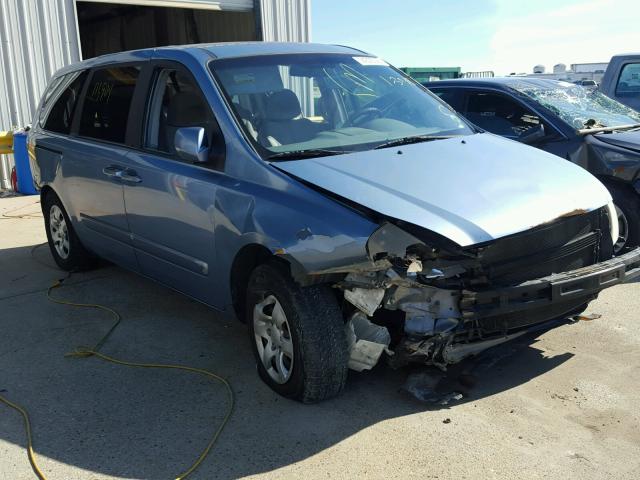 KNDMB233166053468 - 2006 KIA SEDONA EX BLUE photo 1