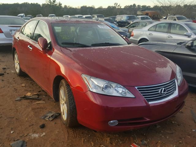 JTHBJ46G492292639 - 2009 LEXUS ES 350 RED photo 1