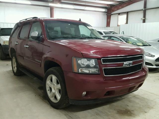 1GNFK13097R305239 - 2007 CHEVROLET TAHOE K150 RED photo 1