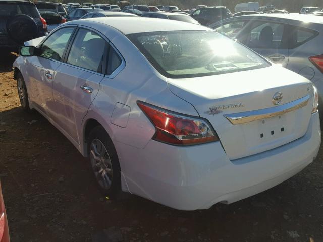 1N4AL3APXFC413484 - 2015 NISSAN ALTIMA 2.5 WHITE photo 3