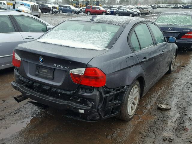 WBAVD135X6KT78490 - 2006 BMW 325 XI CHARCOAL photo 4