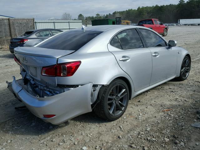 JTHBF5C25C5179790 - 2012 LEXUS IS 250 GRAY photo 4