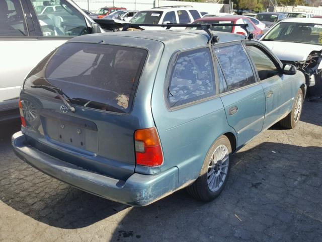 JT2EB02E4T0108692 - 1996 TOYOTA COROLLA BA GREEN photo 4