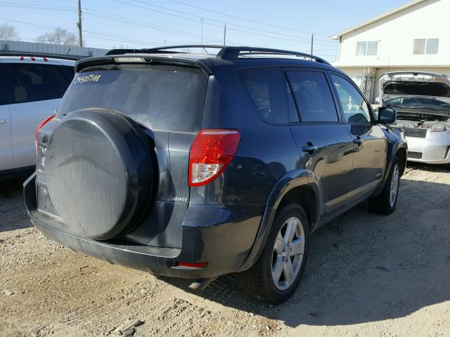 JTMBD32V375124185 - 2007 TOYOTA RAV4 SPORT GRAY photo 4