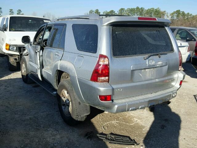 JTEZT17R530011391 - 2003 TOYOTA 4RUNNER LI SILVER photo 3