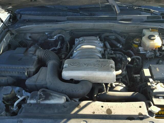 JTEZT17R530011391 - 2003 TOYOTA 4RUNNER LI SILVER photo 7