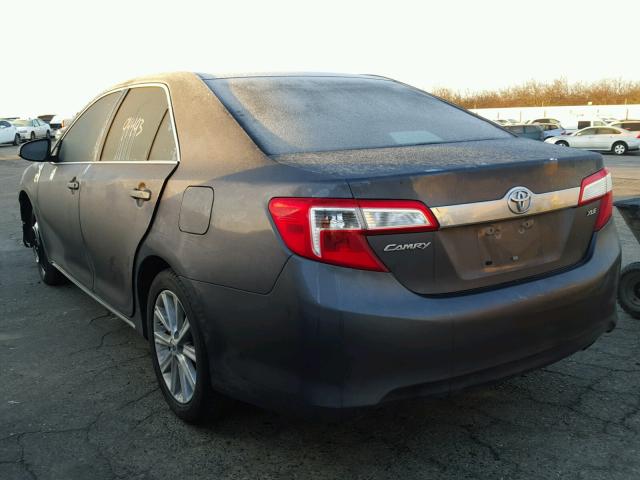 4T4BF1FK7DR284281 - 2013 TOYOTA CAMRY L CHARCOAL photo 3