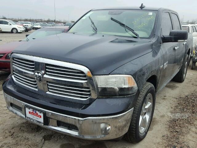 3C6RR6LTXHG542579 - 2017 RAM 1500 SLT GRAY photo 2