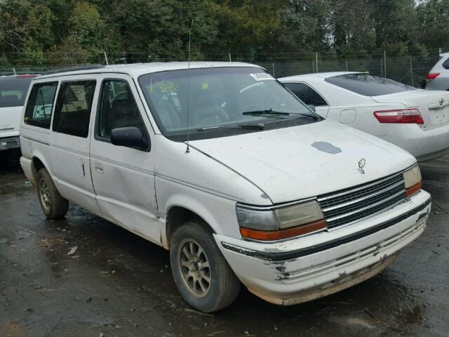 1P4GH44R0PX575980 - 1993 PLYMOUTH GRAND VOYA WHITE photo 1