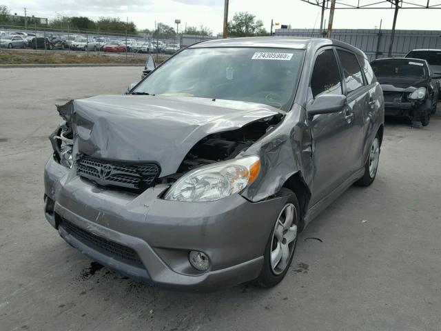 2T1KR32E85C328076 - 2005 TOYOTA COROLLA MA GRAY photo 2