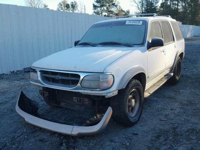 1FMZU32E1XZA11838 - 1999 FORD EXPLORER WHITE photo 2