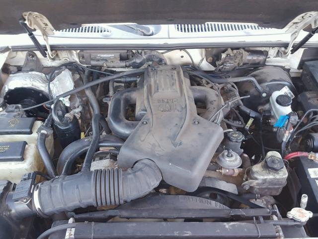 1FMZU32E1XZA11838 - 1999 FORD EXPLORER WHITE photo 7