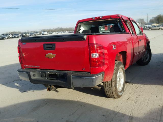 1GCRKSE72DZ363663 - 2013 CHEVROLET SILVERADO RED photo 4