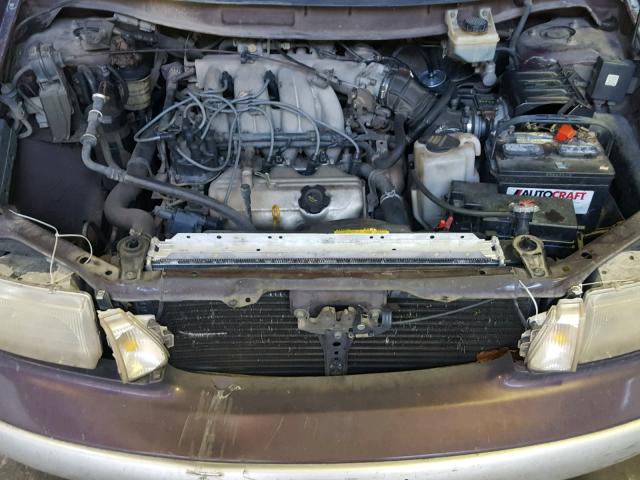 4N2DN1111VD815899 - 1997 NISSAN QUEST XE PURPLE photo 7