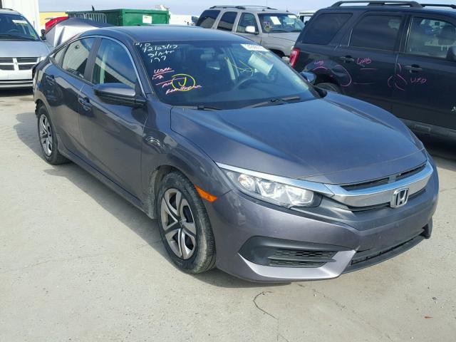 19XFC2F56GE099098 - 2016 HONDA CIVIC LX CHARCOAL photo 1