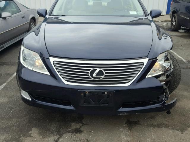 JTHBL46F285083284 - 2008 LEXUS LS 460 BLUE photo 7