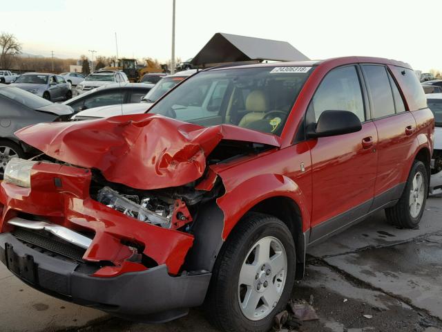 5GZCZ63454S823486 - 2004 SATURN VUE RED photo 2