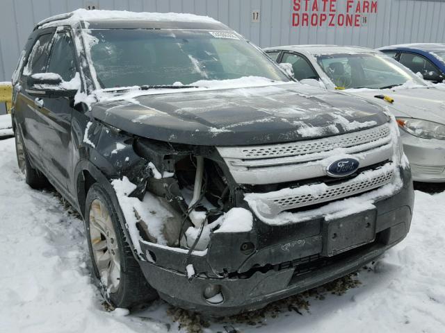 1FM5K7D82DGA87658 - 2013 FORD EXPLORER X BLACK photo 1