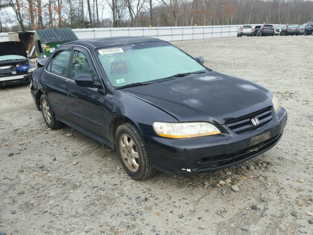 1HGCG65812A158744 - 2002 HONDA ACCORD EX BLACK photo 1