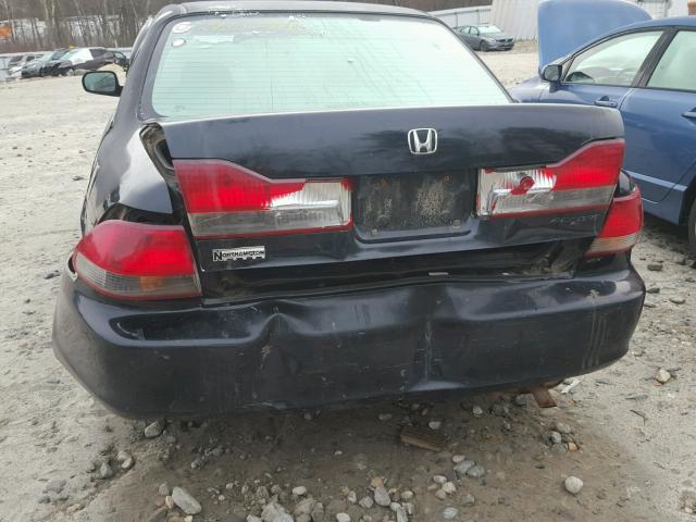 1HGCG65812A158744 - 2002 HONDA ACCORD EX BLACK photo 9