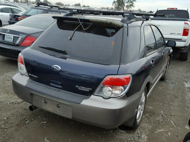 JF1GG68646G821016 - 2006 SUBARU IMPREZA OU BLUE photo 4