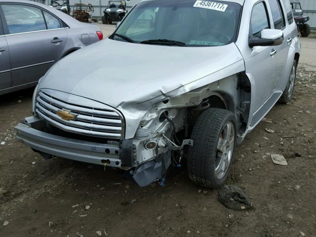 3GNCA53V09S643136 - 2009 CHEVROLET HHR LT SILVER photo 9