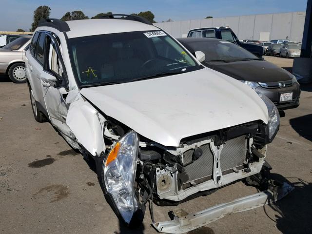 4S4BRBCC8E3296869 - 2014 SUBARU OUTBACK 2. WHITE photo 1