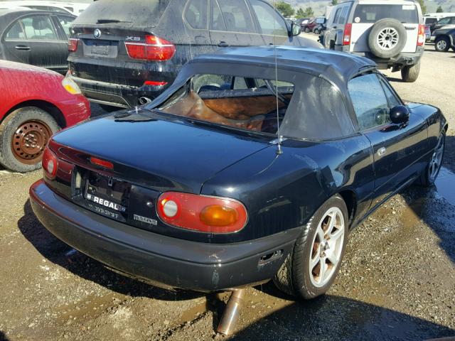 JM1NA3519L0104335 - 1990 MAZDA MX-5 MIATA BLACK photo 4