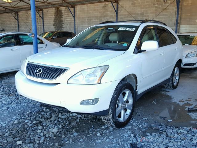 2T2GA31U14C012695 - 2004 LEXUS RX 330 WHITE photo 2