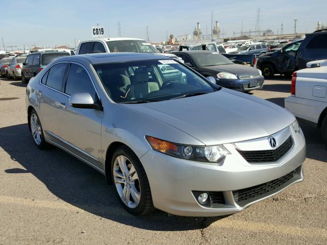 JH4CU4F61AC003279 - 2010 ACURA TSX SILVER photo 1