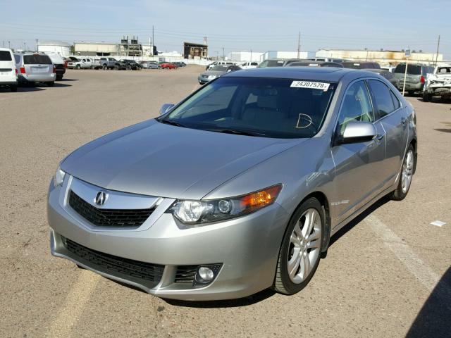 JH4CU4F61AC003279 - 2010 ACURA TSX SILVER photo 2