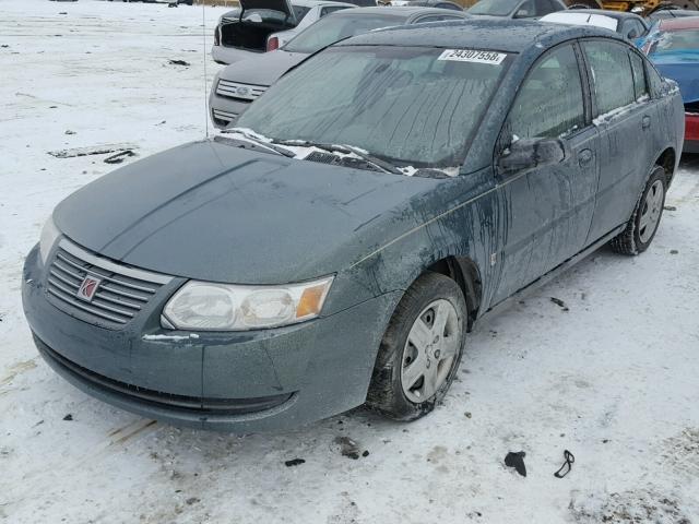 1G8AJ55F87Z130958 - 2007 SATURN ION LEVEL GREEN photo 2