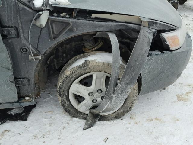 1G8AJ55F87Z130958 - 2007 SATURN ION LEVEL 绿色 照片 9