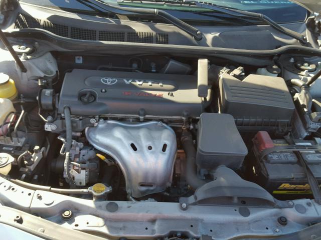 4T1BE46KX7U604745 - 2007 TOYOTA CAMRY NEW SILVER photo 7