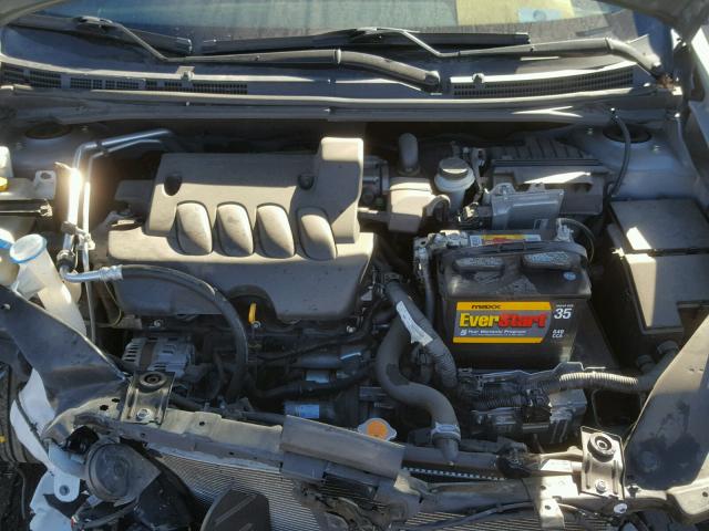 3N1AB6AP2BL669151 - 2011 NISSAN SENTRA 2.0 SILVER photo 7