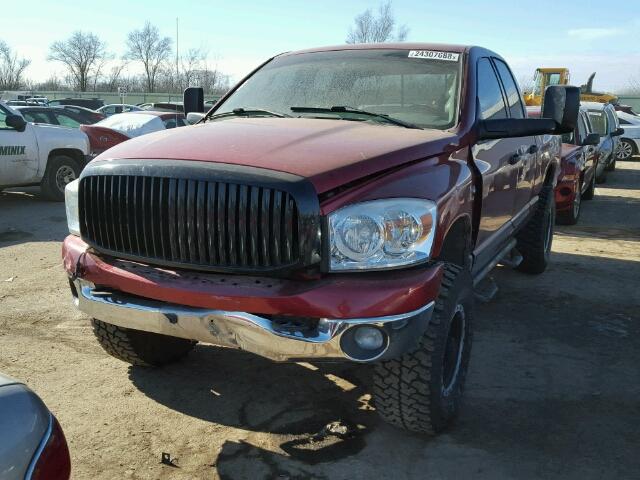 3D3MX38A77G794584 - 2007 DODGE RAM 3500 S RED photo 2