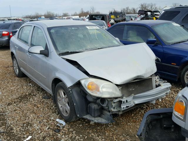 1G1AL52F357535910 - 2005 CHEVROLET COBALT LS SILVER photo 1