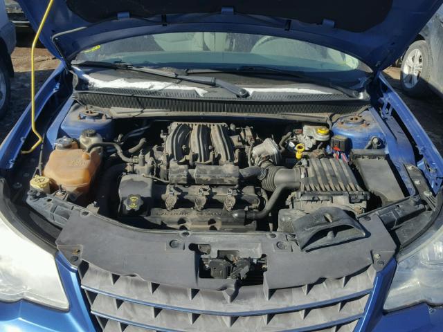 1C3LC55R38N248187 - 2008 CHRYSLER SEBRING TO BLUE photo 7