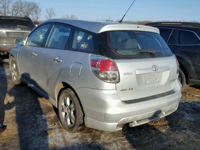 2T1LR32E95C360765 - 2005 TOYOTA COROLLA MA SILVER photo 3