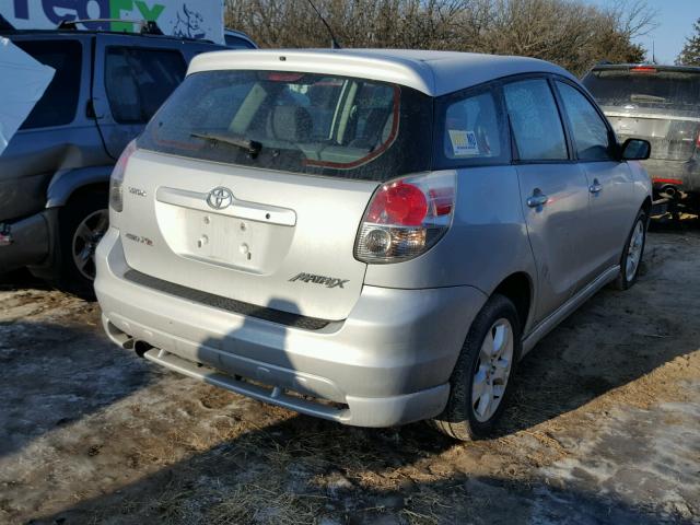 2T1LR32E95C360765 - 2005 TOYOTA COROLLA MA SILVER photo 4