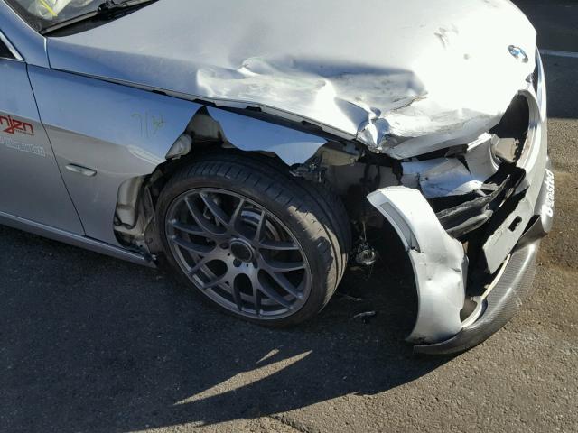 WBAWB73567PV82222 - 2007 BMW 335 I SILVER photo 9