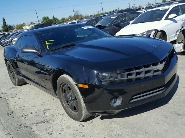 2G1FE1E33C9139448 - 2012 CHEVROLET CAMARO LS BLACK photo 1