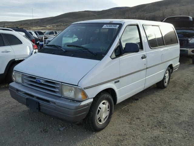 1FMDA41X5TZA46100 - 1996 FORD AEROSTAR WHITE photo 2