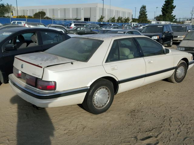 1G6KS52B7PU821018 - 1993 CADILLAC SEVILLE WHITE photo 4