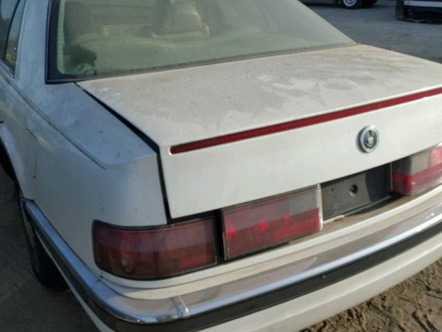 1G6KS52B7PU821018 - 1993 CADILLAC SEVILLE WHITE photo 9