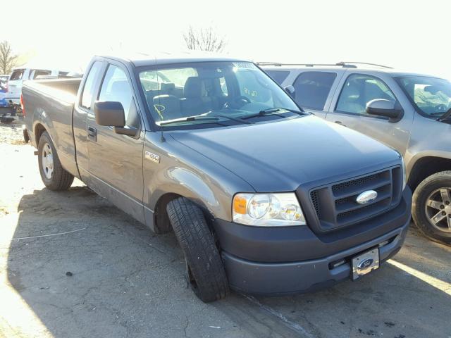 1FTRF122X6NA90120 - 2006 FORD F150 GRAY photo 1