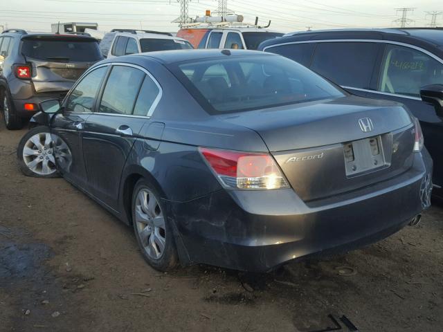 1HGCP368X9A016500 - 2009 HONDA ACCORD EXL GRAY photo 3