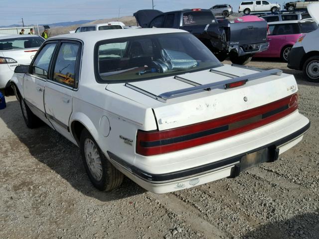 1G4AL51N4KT416701 - 1989 BUICK CENTURY LI WHITE photo 3