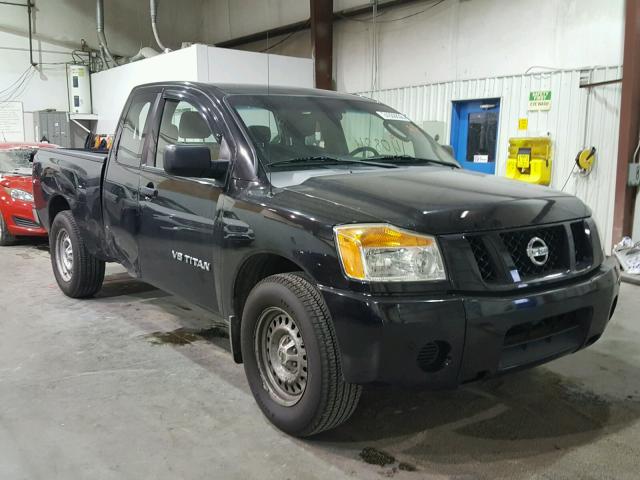 1N6BA06AX8N360118 - 2008 NISSAN TITAN XE BLACK photo 1