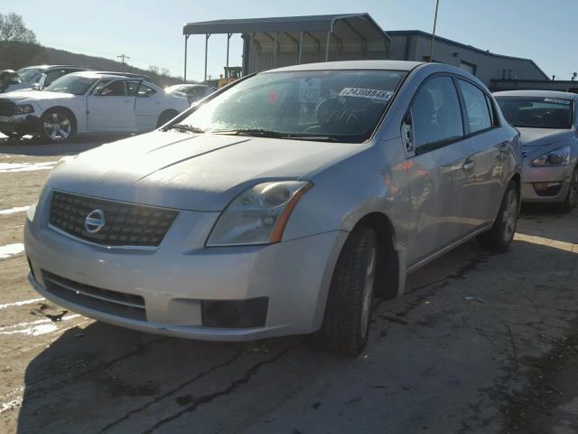 3N1AB61E27L606797 - 2007 NISSAN SENTRA 2.0 SILVER photo 2